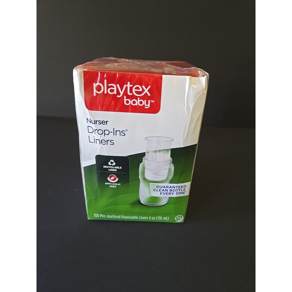 Playtex Baby Nurser Pre-Sterilized Disposable Bottle Liners, 4 oz, 100 Count